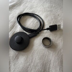 Oura Ring Gen3 Heritage Silver Size 8